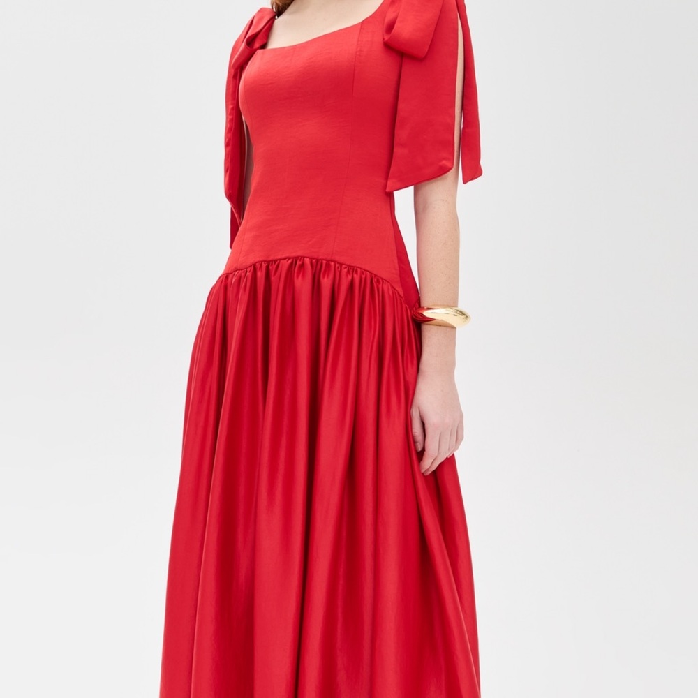 Chic Red Maxi Dress
